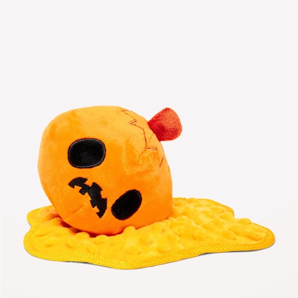 NWT OLD NAVY BARK™ Plush Toy for Pets COLOR Smashing pumpkins - Picture 2 of 2